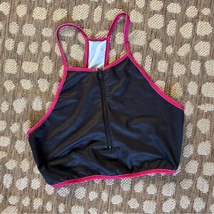 Badinka Crop Top with Zipper